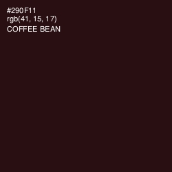 #290F11 - Coffee Bean Color Image